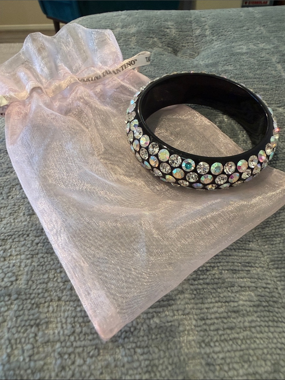 Tarina Tarantino AB Crystal Bangle Bracelet